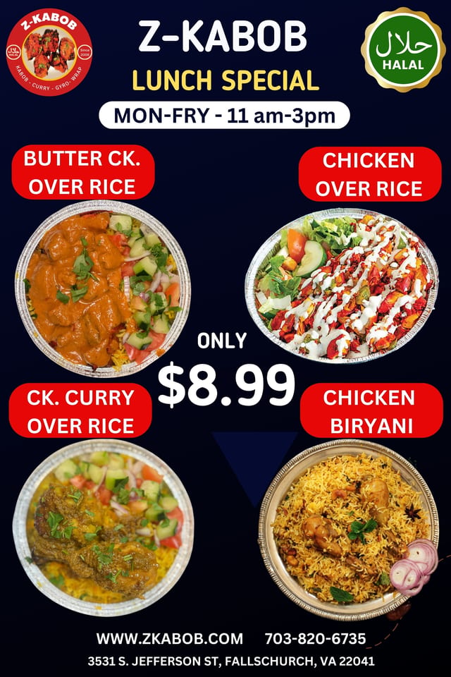 Chicken over Rice.