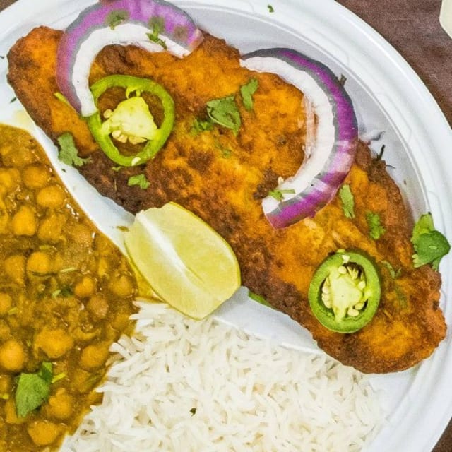 Kabob: Fried Fish.