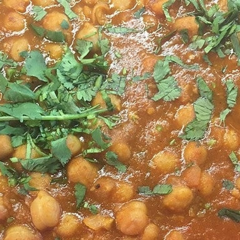 Delicious Chana Masala Awaits