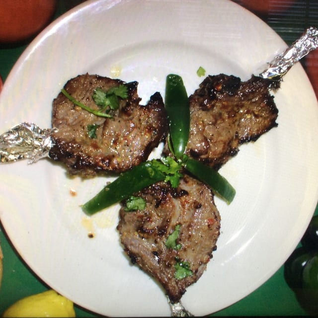 Kabob: Lamb Chop.